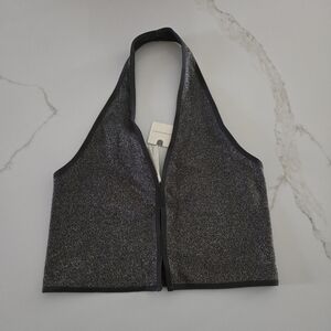 NWT Anthropologie Cropped Halter